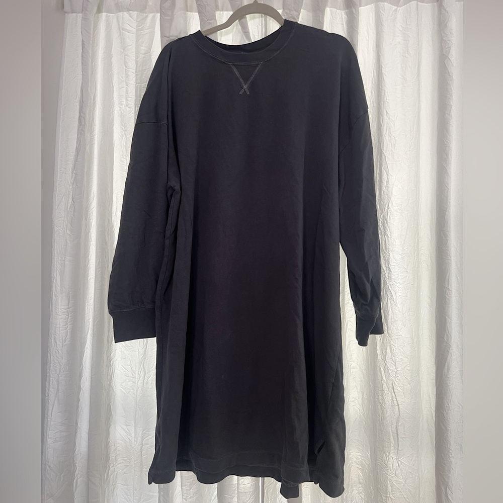 Slouchy sweatshirt dress